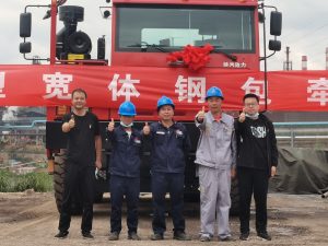 陕西通力220吨钢厂牵引车批量交付
