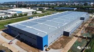 大干红七月|陕汽车架项目进入设备安装阶段