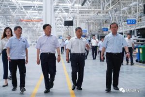 谭旭光调研陕重汽￼