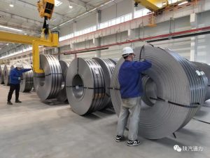 【奋战开门红】陕西通力车架项目EPS卷料保供应、保...