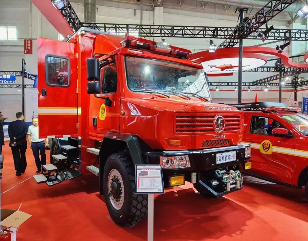 【产品驱动】陕西通力全地形越野车获评中国国际消防展创新产品(images 1)