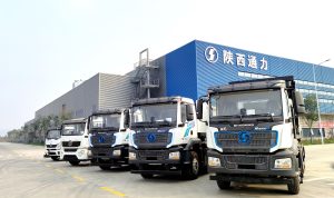 【产品驱动】陕西通力首辆纯电动新能源环卫车交付...