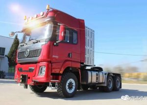 【市场开拓】陕西通力6×6全驱自动挡大件牵引车晋升...