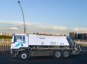 纯电动压缩式垃圾车