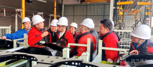 陕西通力与陕重汽车架厂开展对标学习助提升，优势...