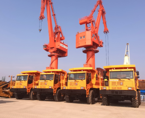 市场突破｜陕西通力加速海外市场突破，全驱矿卡批...