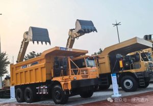陕西通力非公路矿卡参展山东重工·潍柴动力全球合作...
